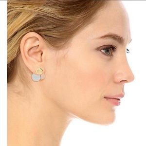 SUPER CUTE Tory Burch triple color earrings